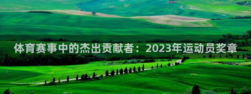 64体育：体育赛事中的杰出贡献者：2023年运动员奖章